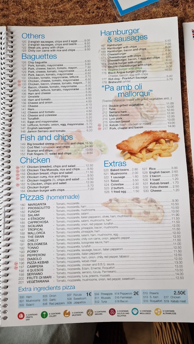 Restaurante the Swan Menu - Image 2