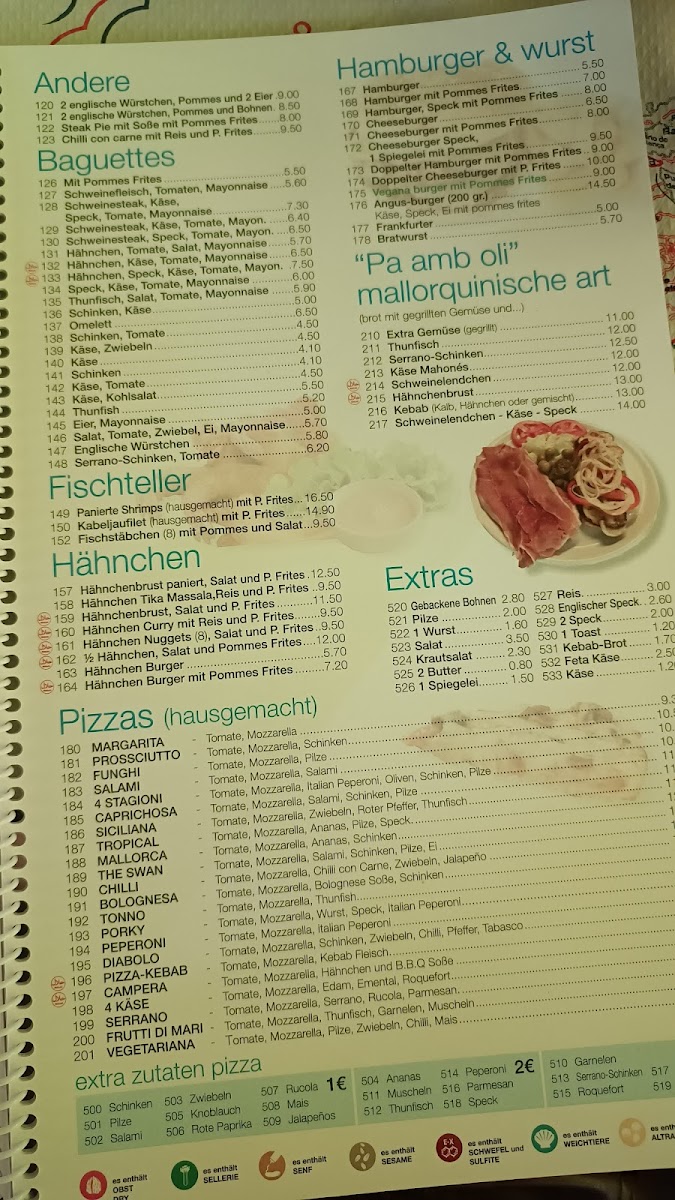 Restaurante the Swan Menu - Image 6